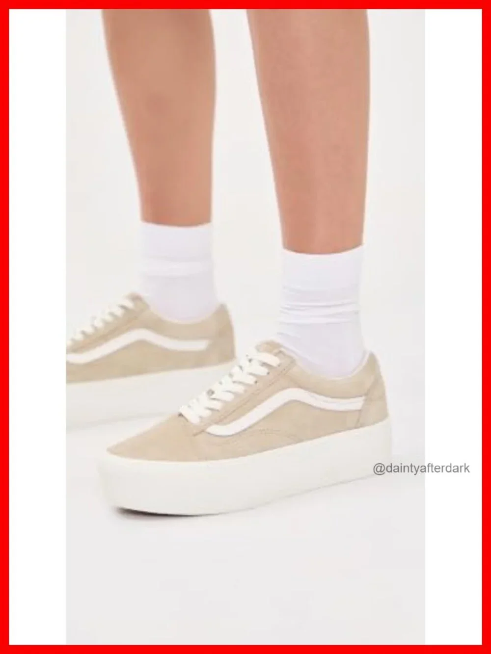 Vans Old Skool Stackform Suede Platform Sneakers Lace-Up